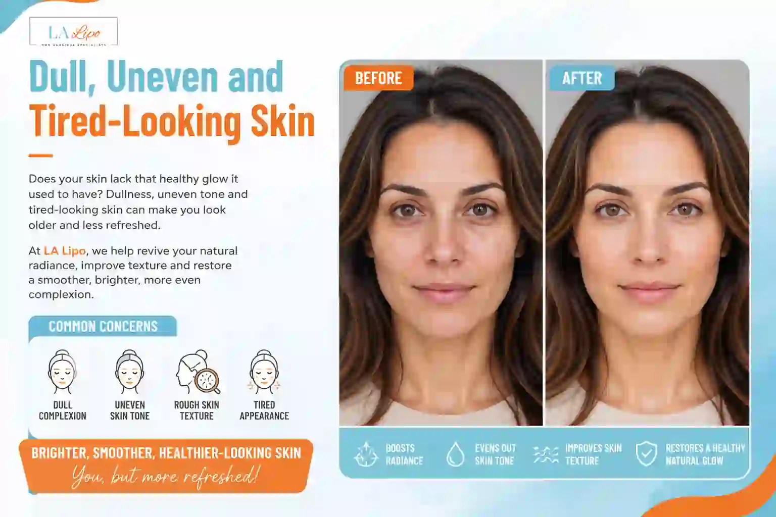 Sign #5: Dull, Uneven and Tired-Looking Skin South Woodford
